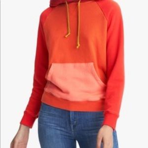 MOTHER Square Hooded Sweatshirt